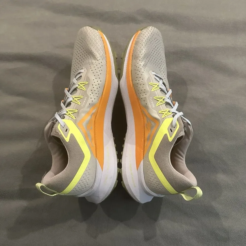 Nike React Pegasus Trail 4 Sneakers Light Iron Ore Volt Hiking Run DJ6158-002